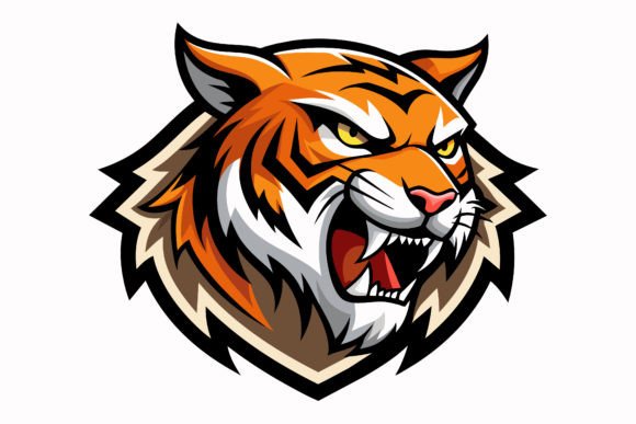 Download Angry Tiger Logo Vector Illustration - Illustration Collection