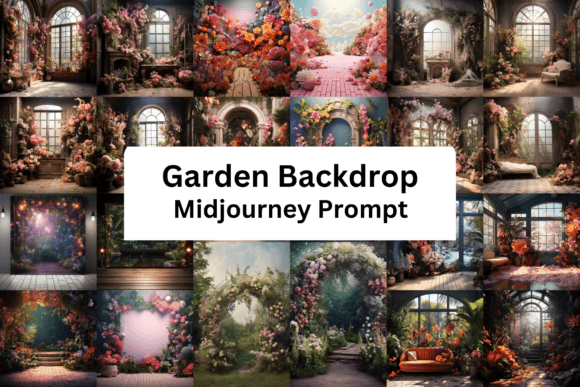 Download Ai Prompt for Garden Backdrop - Backdrop Collection