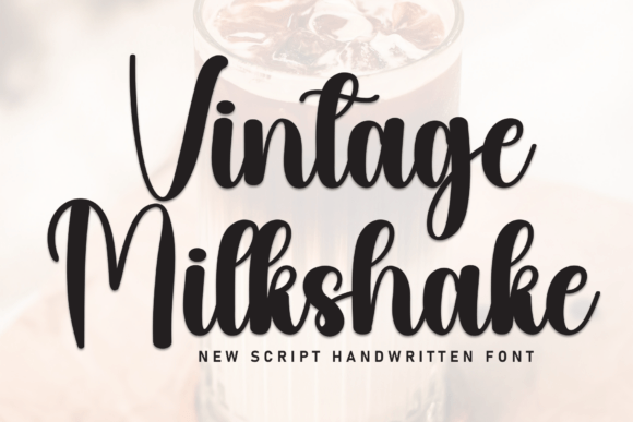 Download Vintage Milkshake - Premium Resources