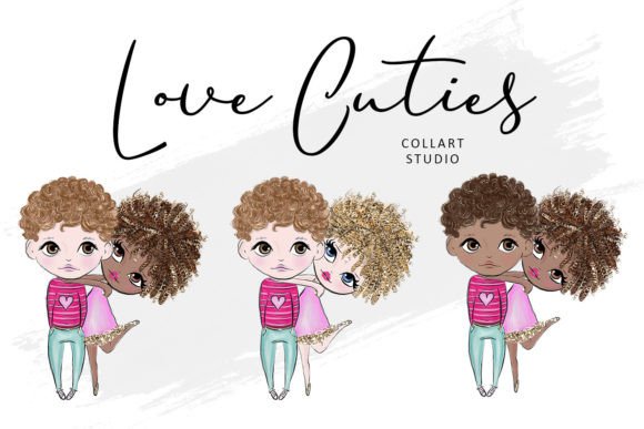 Download Cute Valentine's Illustrations, Love - Illustration Collection