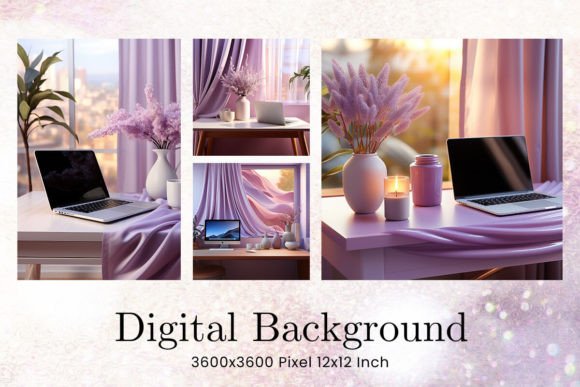 Download Work Desk Studio Backdrop Mockup Office - Backdrop Collection