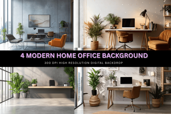 Download Modern Home Office Background Backdrop - Backdrop Collection