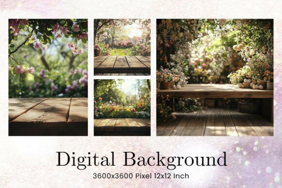 Download Floral Wedding Studio Backdrop Overlays - Backdrop Collection