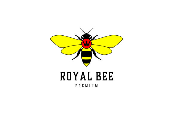 Download Royal Bee Vector Logo Design Template - Bee vector Collection
