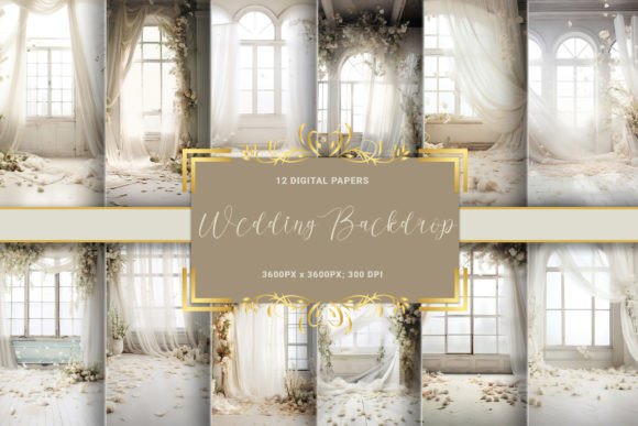 Download Elegant Wedding Backdrop - Backdrop Collection